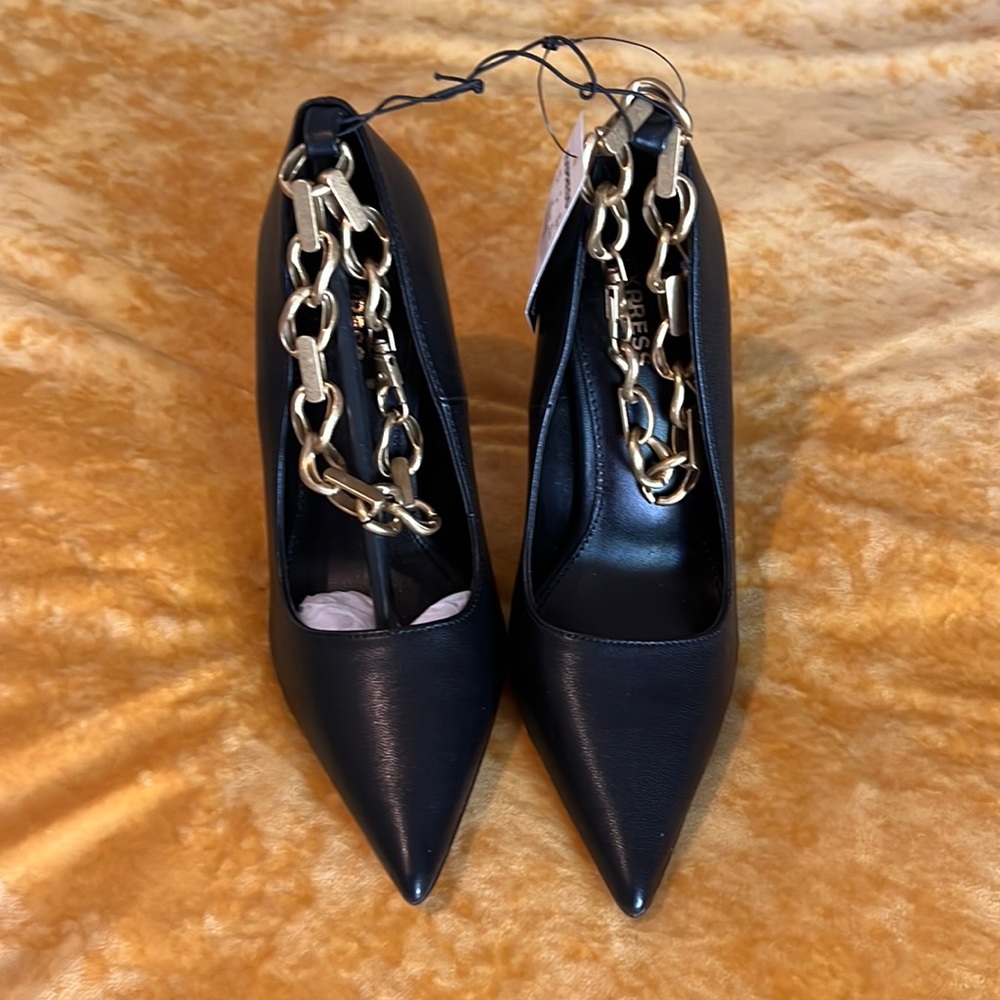 Black stilettos